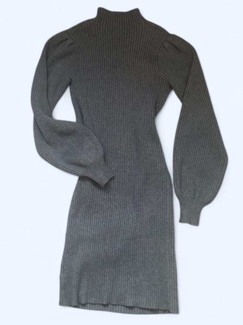 &merci Ribbed Knit Sweater Dress